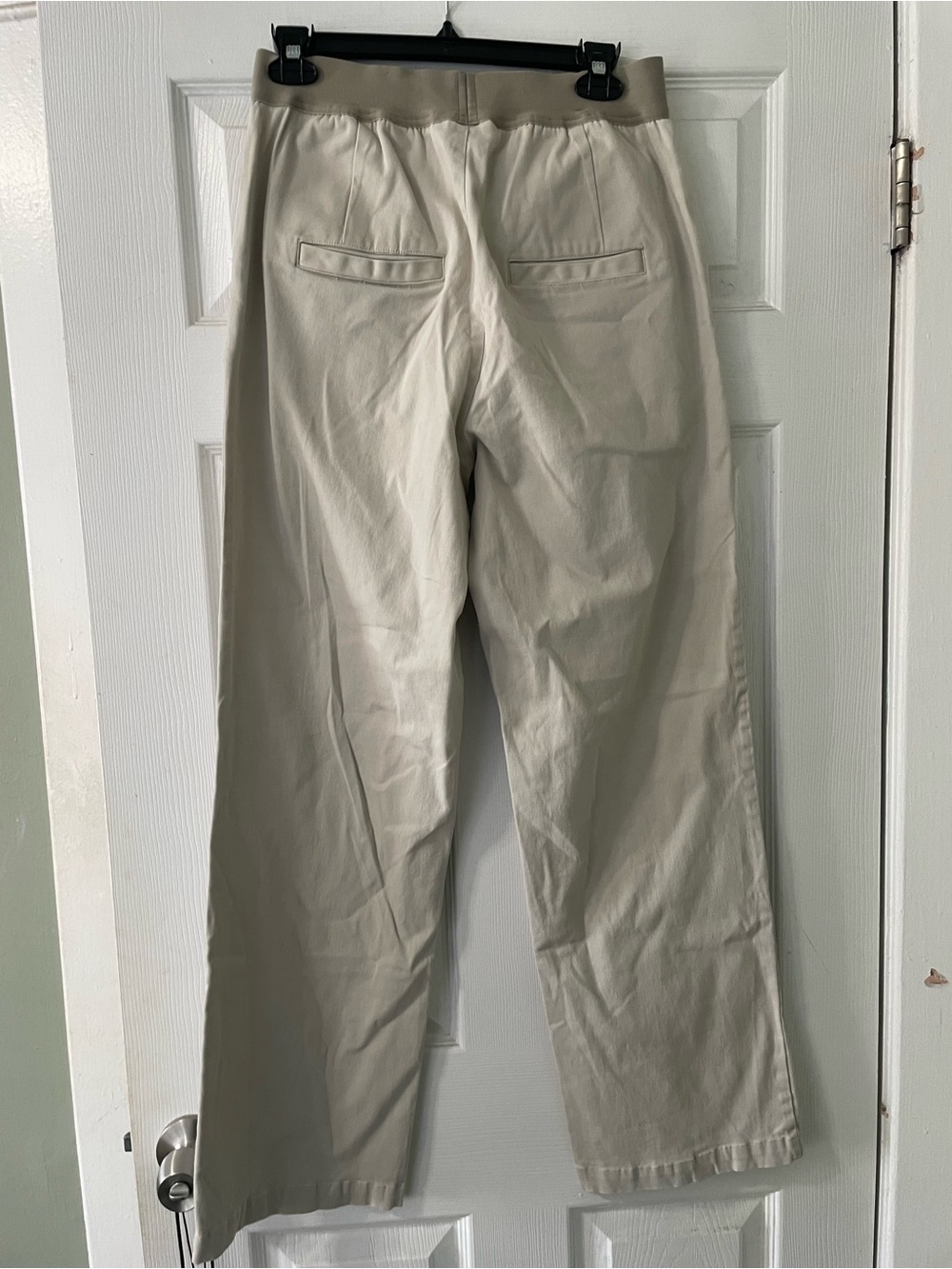 Fear of God ESSENTIALS Beige Wide Leg Trousers (small nip on waist band) see pic - Picture 6 of 12